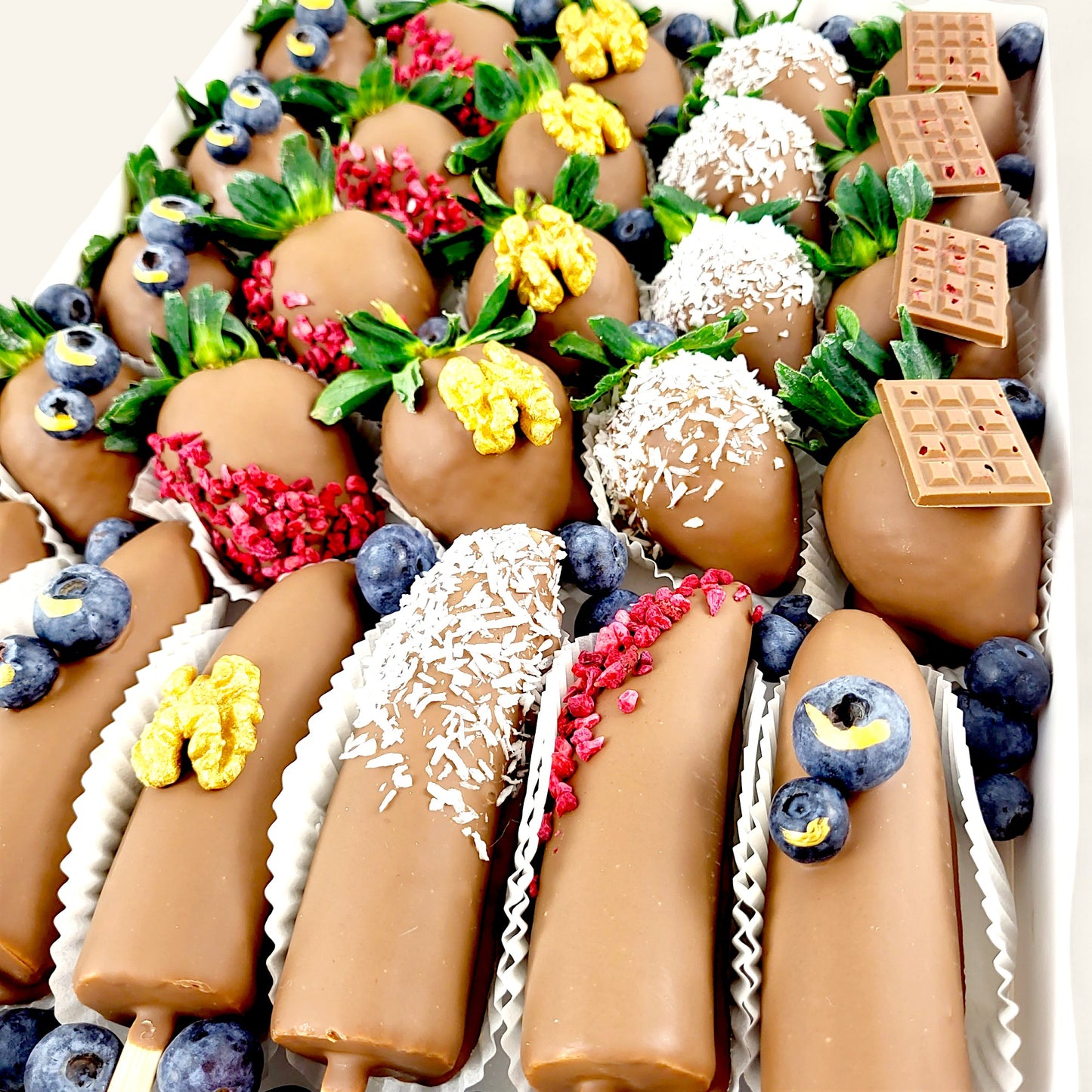 „Blueberry“ Erdbeeren‑Bananen Magnum Box