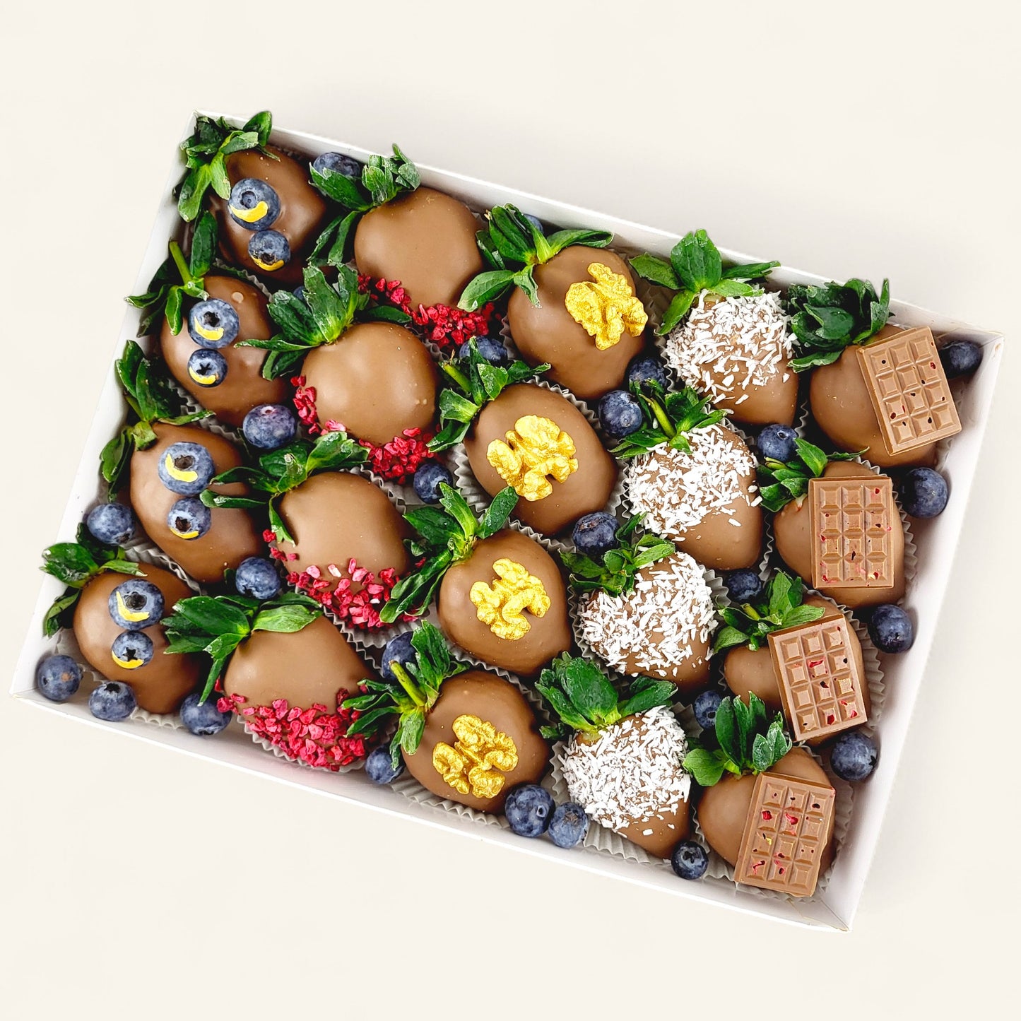 „Blueberry“ 20er Erdbeeren Box