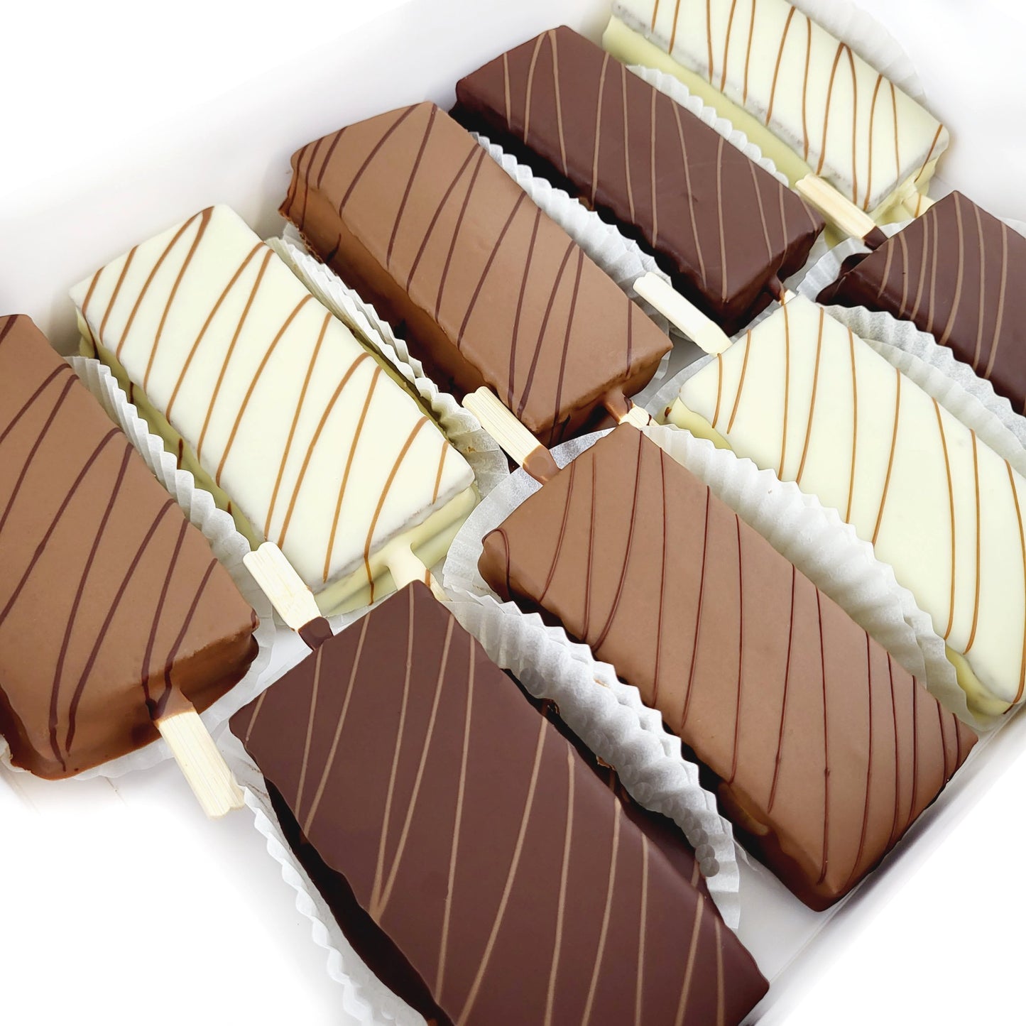 Schoko Milchschnitten Box