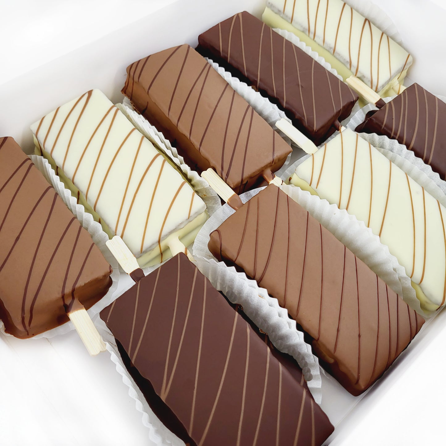 Schoko Milchschnitten Box
