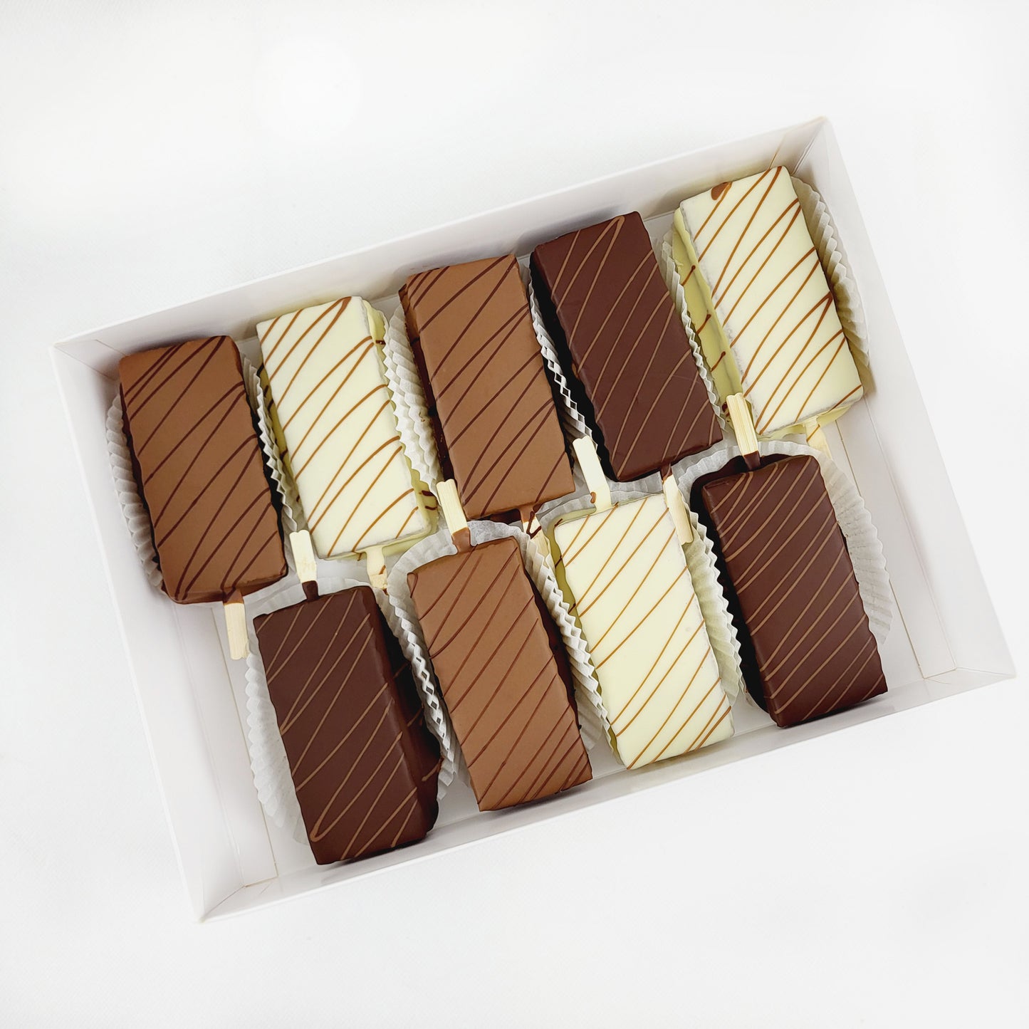 Schoko Milchschnitten Box