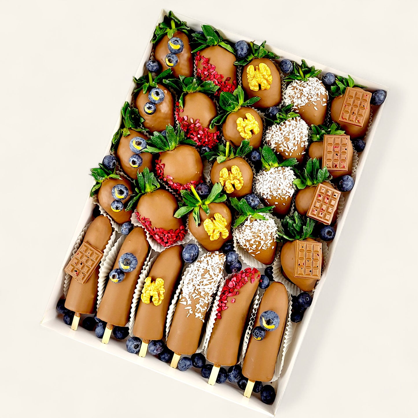 „Blueberry“ Erdbeeren‑Bananen Magnum Box