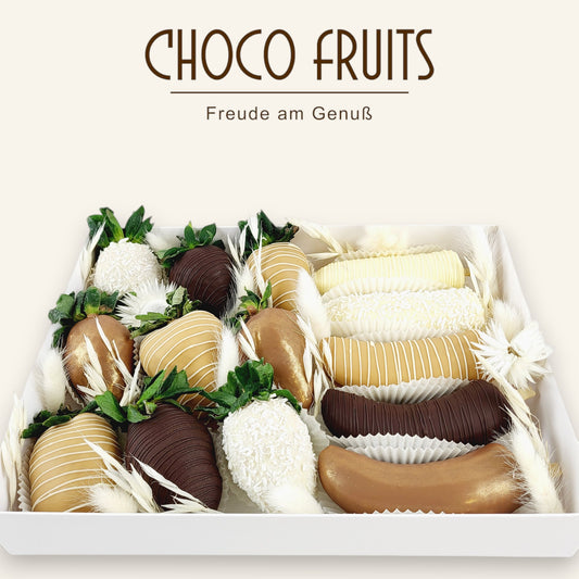 "Boho" Erdbeeren-Bananen Box