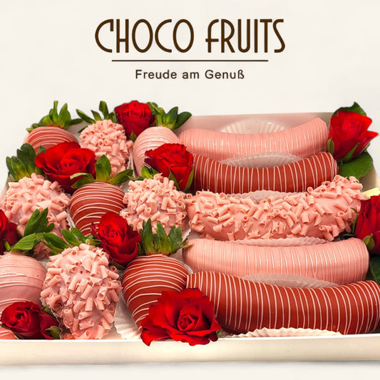 „Sweet Moment“ Erdbeer & Banane Pralinen Box