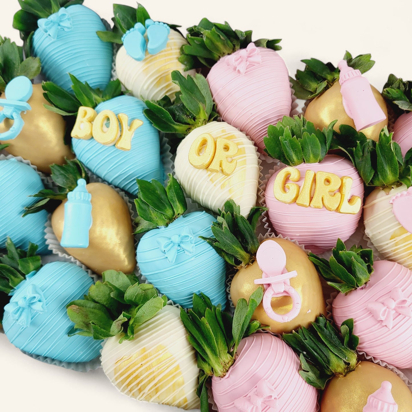 „Boy or Girl“ Erdbeeren Box