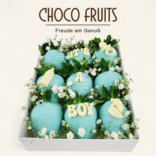 „It’s a Boy“ Erdbeer Pralinen Box