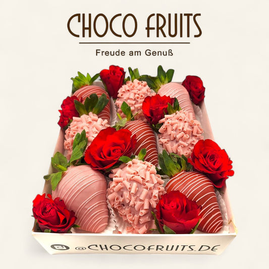 „Sweet Moment“ 9er Erdbeer Pralinen Box