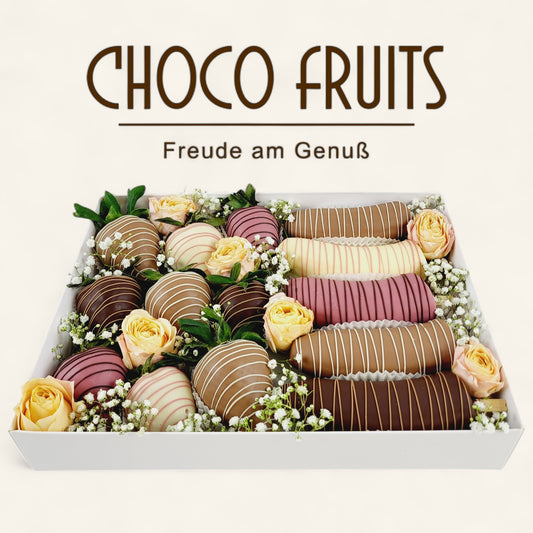 „Sweety“ Erdbeer & Banane Pralinen Box