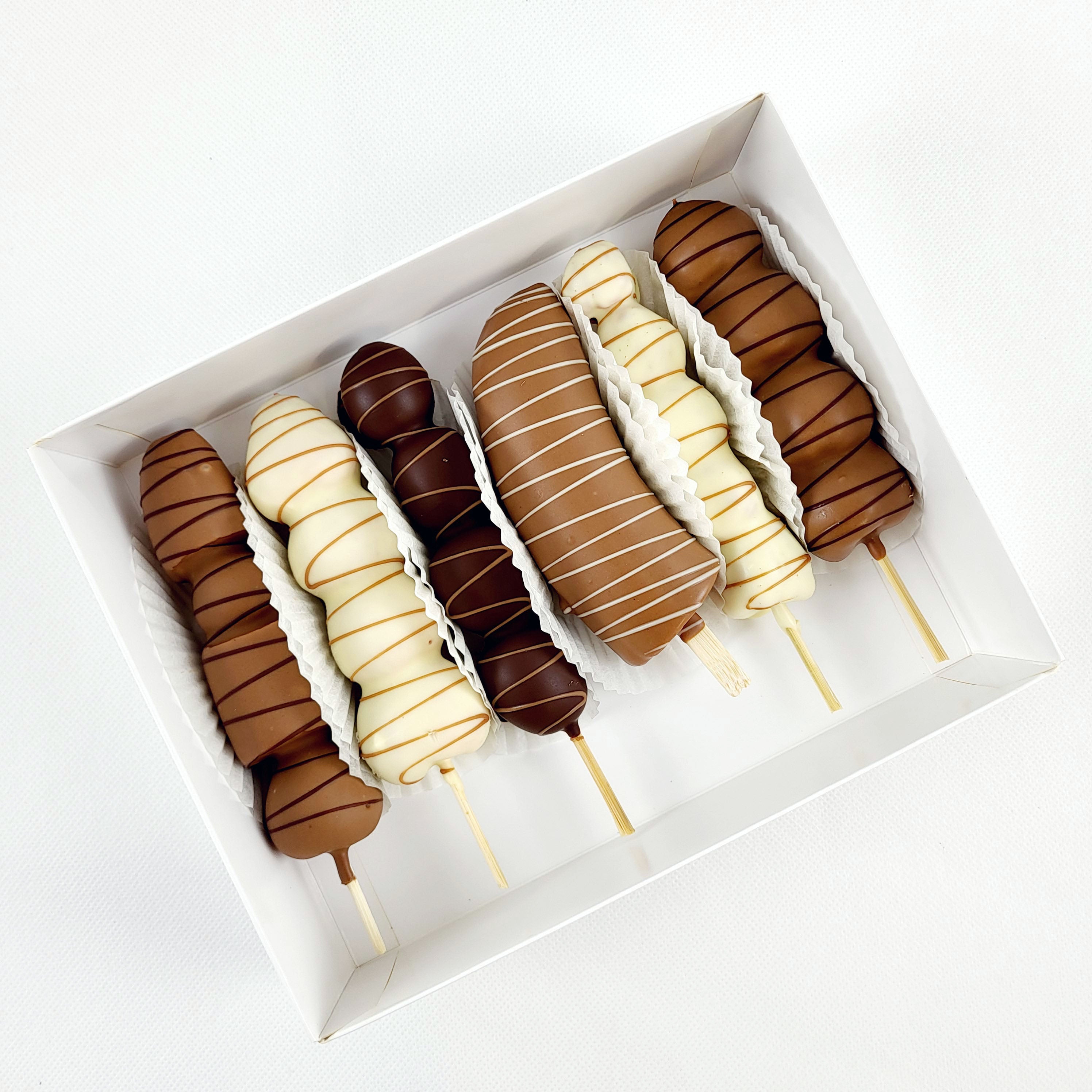 Früchte Party-Spieße Box Piccolo – Chocofruits Früchte Party-Spieße Box Piccolo – Chocofruits